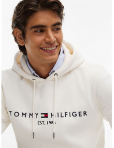 Logo Fleece Drawstring Hoody 2