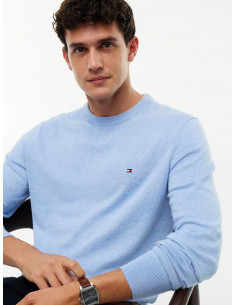 Cotton Cashmere Crew Neck... 2