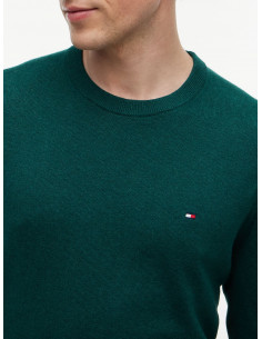 Cotton Cashmere Crew Neck... 2