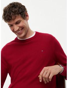 Cotton Cashmere Crew Neck... 2