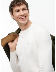 Cotton Cashmere Crew Neck...