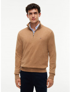Cotton Cashmere V-Neck Jumper