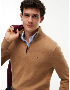 Cotton Cashmere V-Neck Jumper 2