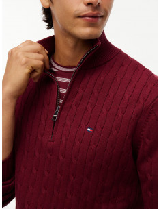 Cable Knit Half-Zip Jumper 2