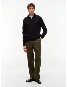 Quarter-Zip Mock Neck Jumper 2