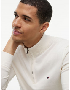 Quarter-Zip Mock Neck Jumper 2