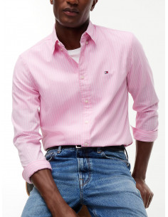 Regular Fit Flex Stripe Shirt 2