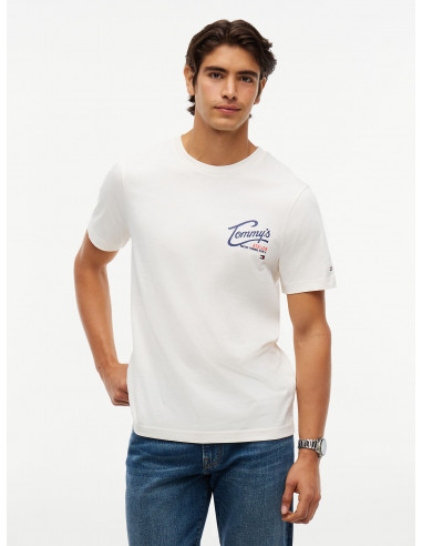 Atelier Script Logo Crew Neck T-Shirt