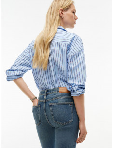 Skye Mid Rise Bootcut Faded... 2