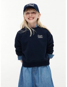 Relaxed Script Logo Sweatshirt