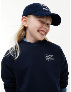 Relaxed Script Logo Sweatshirt 2