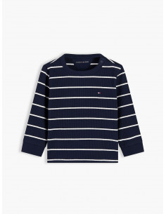 Essential Ribbed Stripe...