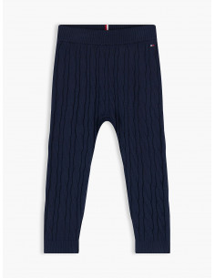 Flag Embroidery Cable Knit...