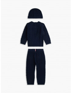 Cable-Knit Three-Piece... 2