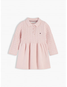 Rib-Knit Logo Dress 