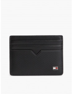Perforated Leather Card Holder