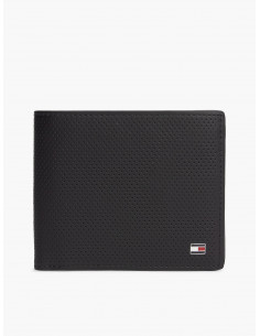 Perforated Leather Coin Wallet
