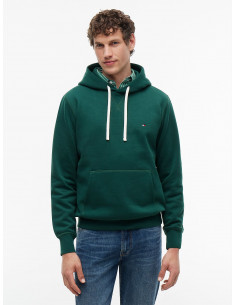 Flag Embroidery Fleece Hoody 2