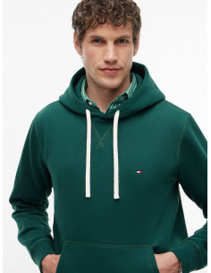 Flag Embroidery Fleece Hoody
