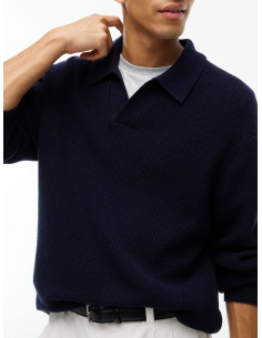 Fisherman Rib Polo Collar... 2