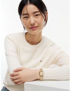 Fine Cable Knit Jumper