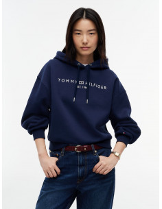 Logo Flex Fleece Relaxed Hoody