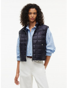 Padded Quilted Vest 2