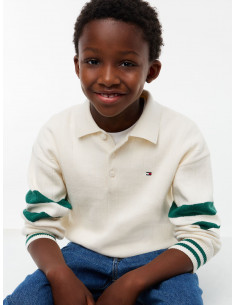 Varsity Stripe Rib Knit...