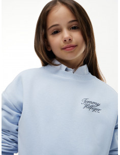 Relaxed Script Logo Sweatshirt 2