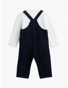Relaxed Corduroy Dungaree Set 2