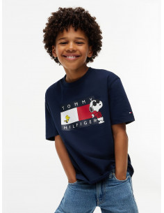 Peanuts  Flag Graphic T-Shirt