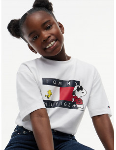 Peanuts  Flag Graphic T-Shirt