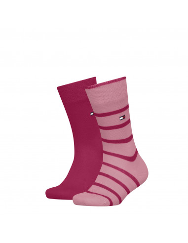 Th Kids Sock 2P Breton Stripe