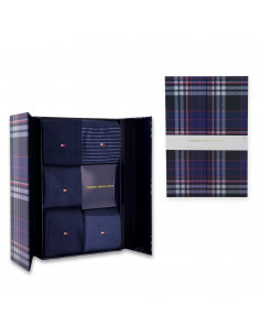 Th Men Sock 5P Giftbox Stripe
