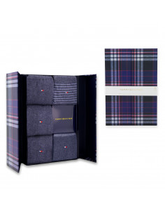 Th Men Sock 5P Giftbox Stripe
