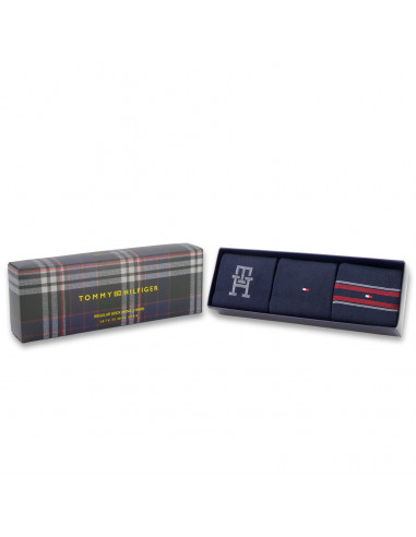 Th Men Sock 3P Giftbox Monogram S