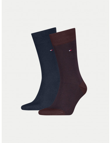 Th Men Sock 2P Birdseye