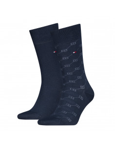 Th Men Sock 2P Flag Aop