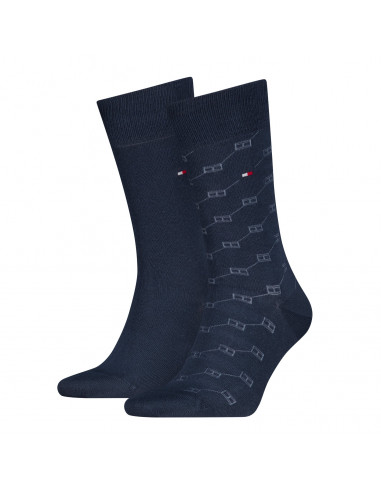 Th Men Sock 2P Flag Aop