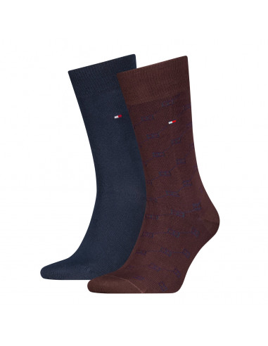 Th Men Sock 2P Flag Aop