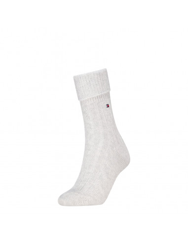 Th Women Sock 1P Fold Over Cable