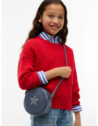 Diamanté Star Flag Crossbody Bag