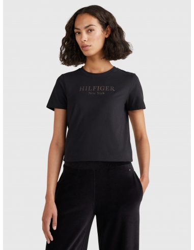 FOIL LOGO CREW NECK T-SHIRT