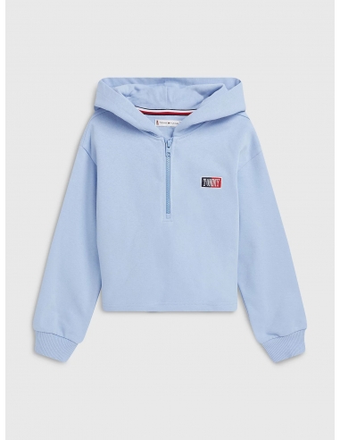 INTARSIA LOGO HOODY