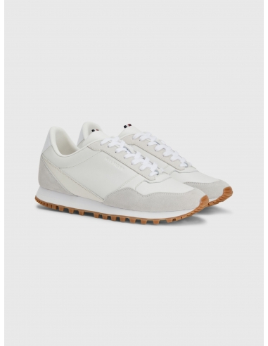 ELEVATED LEATHER RUNNER TRAINERS