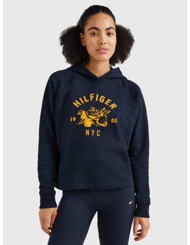 SPORT RELAXED FIT LOGO HOODY