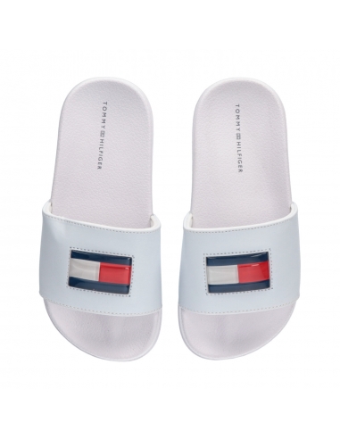 FLAG POOL SLIDE WHITE