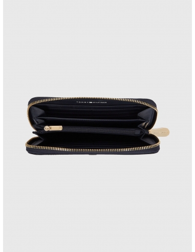 LARGE TEXTURED MONOGRAM WALLET