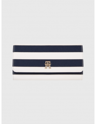 ICONIC LARGE BRETON STRIPE WALLET
