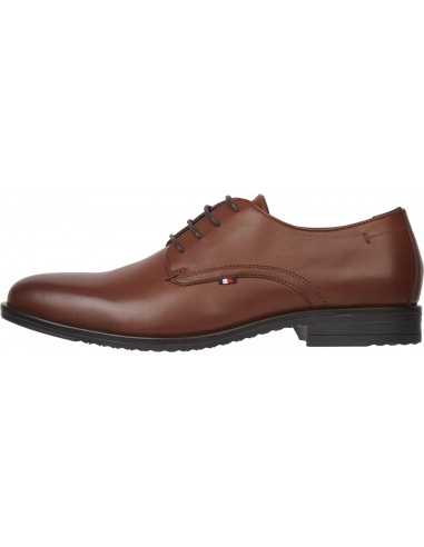 LEATHER LACE-UP SHOES